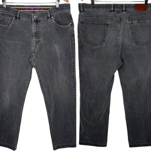 Hiltl Ultimate Trouser Men’s Stone Wash Gray Denim Jeans Size 38x28 Cotton Blend